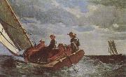 Breezing Up Winslow Homer